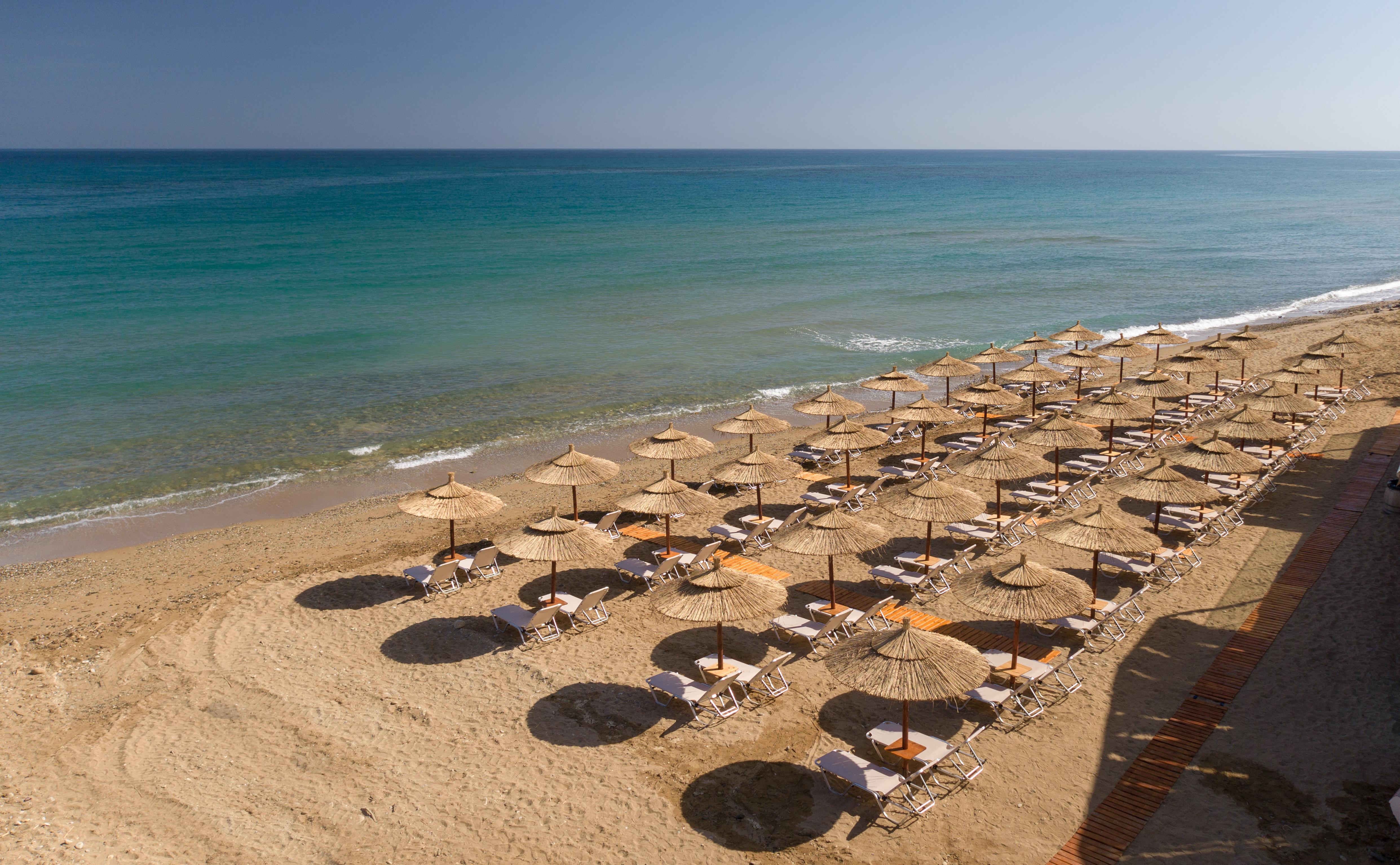 Dedalos Beach Hotel Sfáka Exterior foto