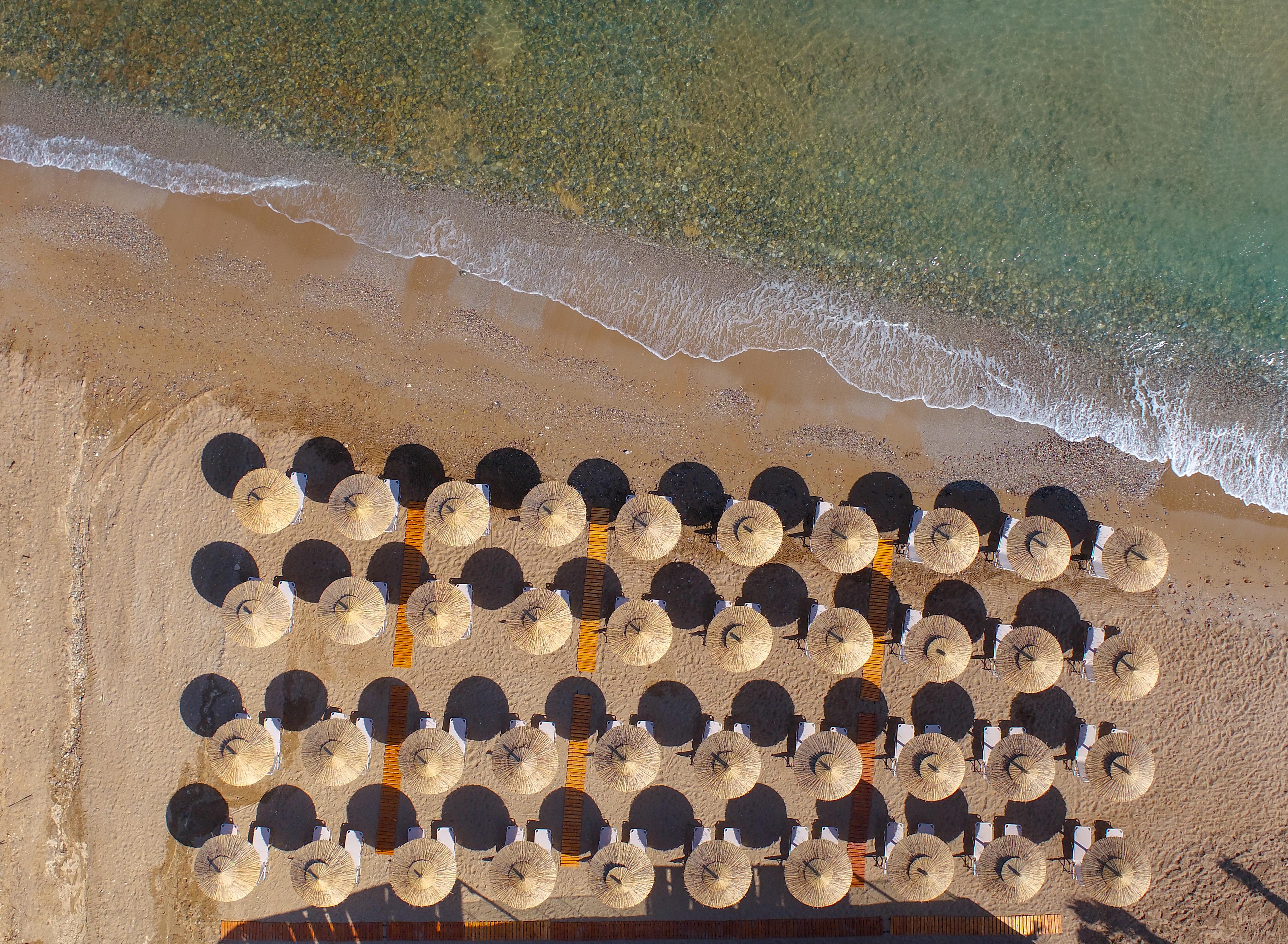 Dedalos Beach Hotel Sfáka Exterior foto